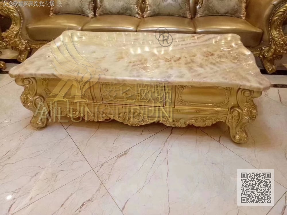 大玫瑰124沙发金属漆金色