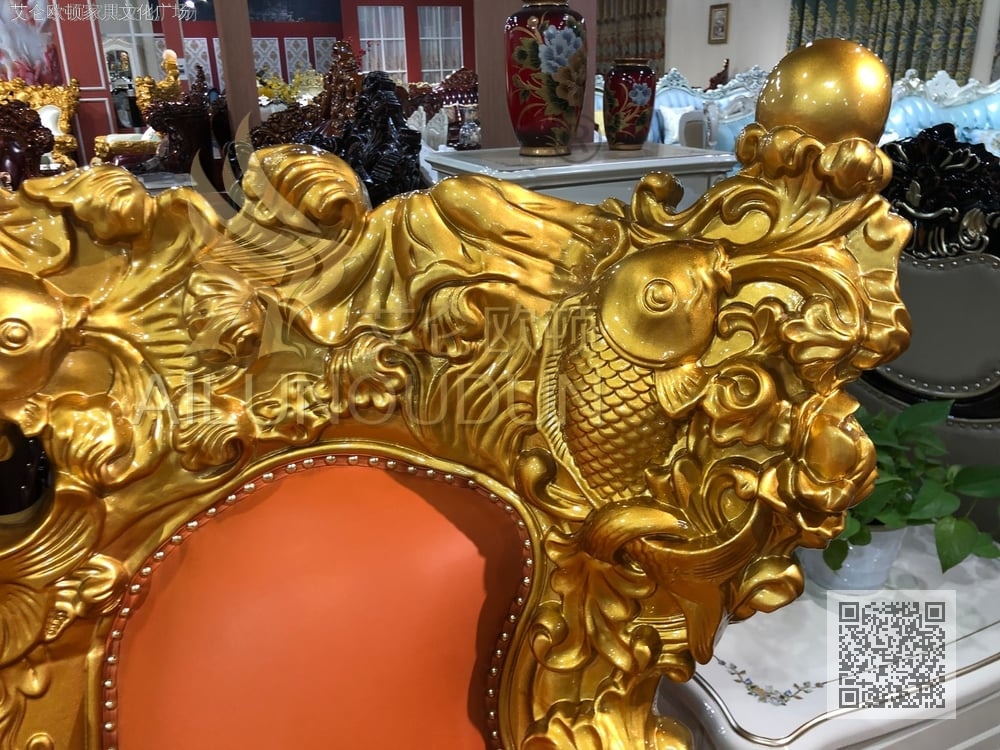 至尊大鱼金色哑光橙