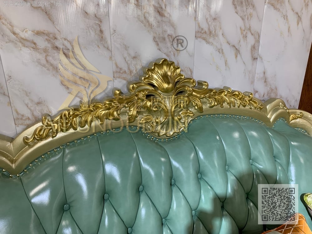 至尊环抱香槟金描金天空蓝