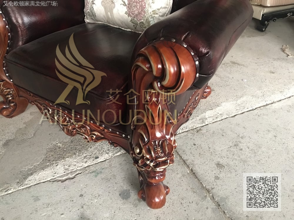 小玫瑰仿古色红棕擦色牛皮