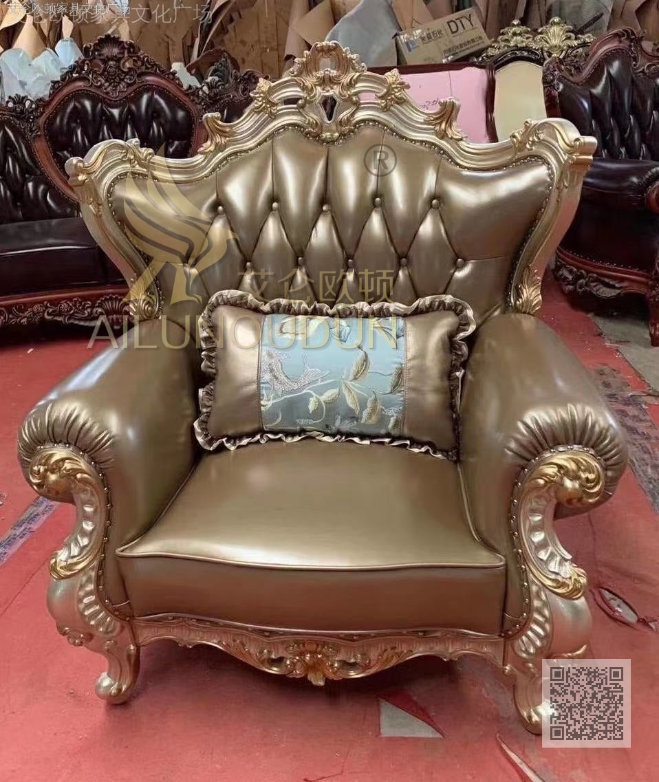 环抱花金属漆金