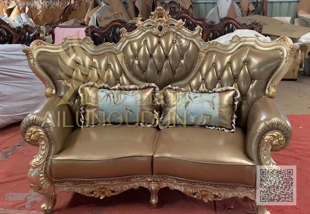 环抱花金属漆金