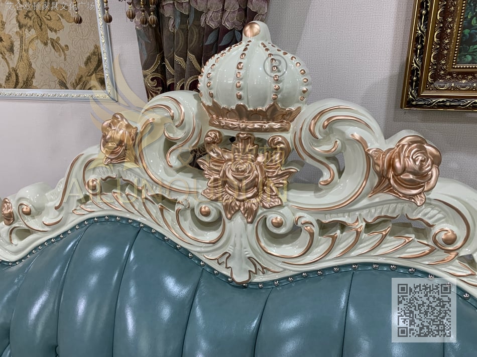 皇冠珠光白油蜡蓝