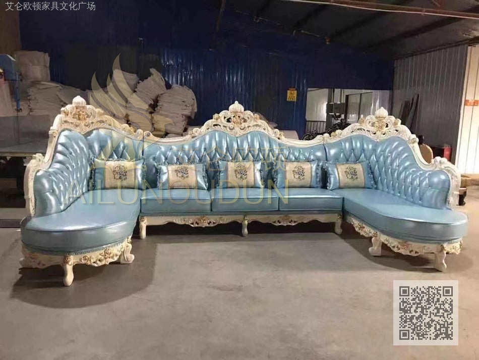 皇冠珠光白蓝双转角