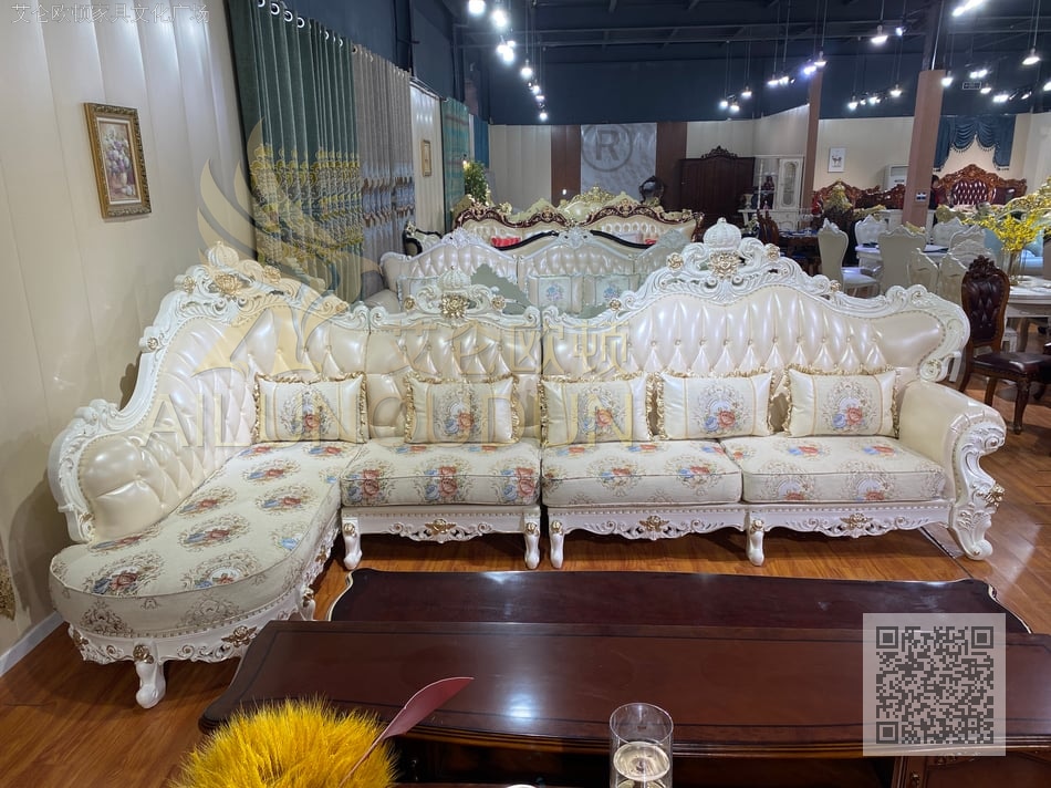 皇冠转角珠光白皮布