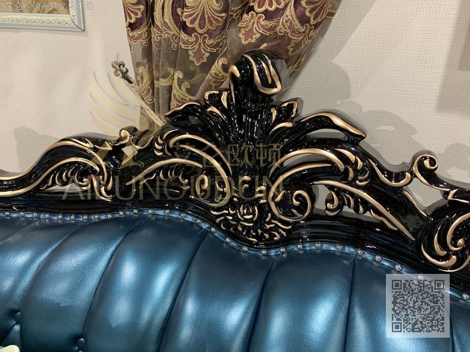 小百财黑檀深蓝皮