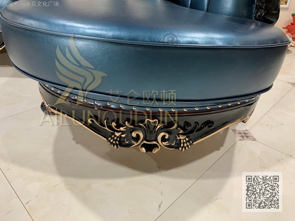 小百财黑檀深蓝皮