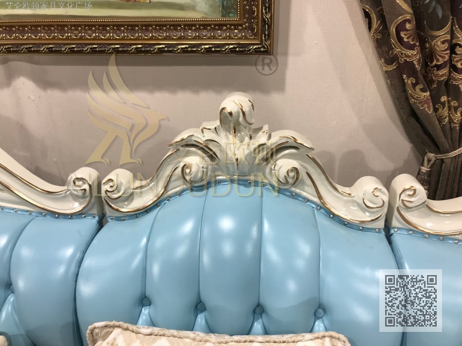 小百财珠光白蓝＋布