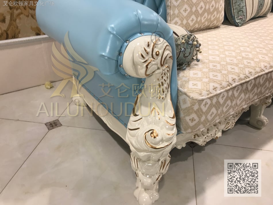 小百财珠光白蓝＋布
