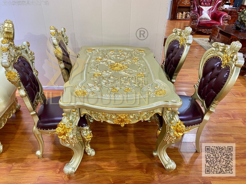香槟金描金浮雕面