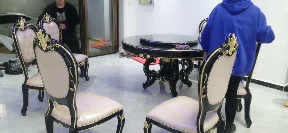 固安牛驼镇 欧式全屋家具落地效果