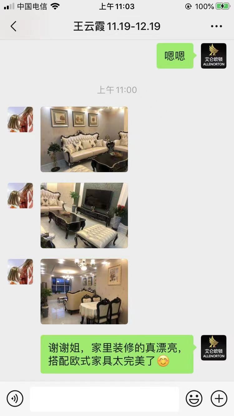秦皇岛 欧式全屋家具落地效果